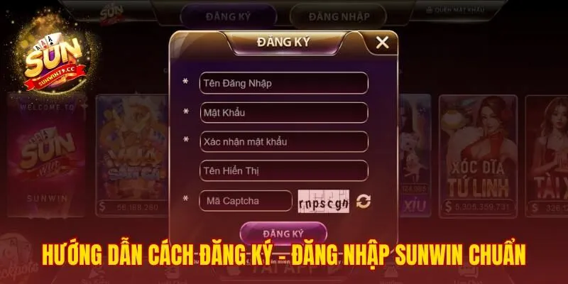 Sunwin 41 Các bước tạo và truy cập tài khoản game đơn giản